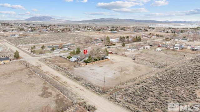 8700 Little Creek Rd, Reno, NV 89508 - overview of rural landscape with mountains and a desert landscape