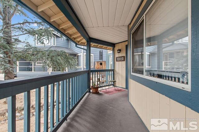 3920 W 7th St, Reno, NV 89503 - balcony with covered porch
