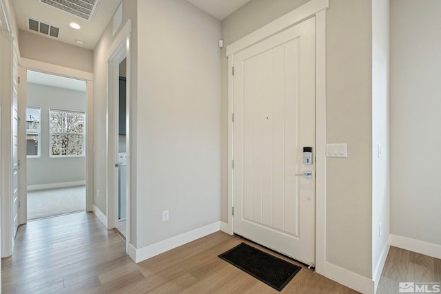 7393 Oakmont Ln, Sparks, NV 89441 - entrance foyer with light wood finished floors and baseboards
