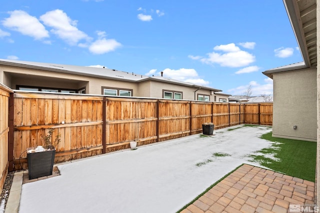 7393 Oakmont Ln, Sparks, NV 89441 - view of patio featuring a fenced backyard