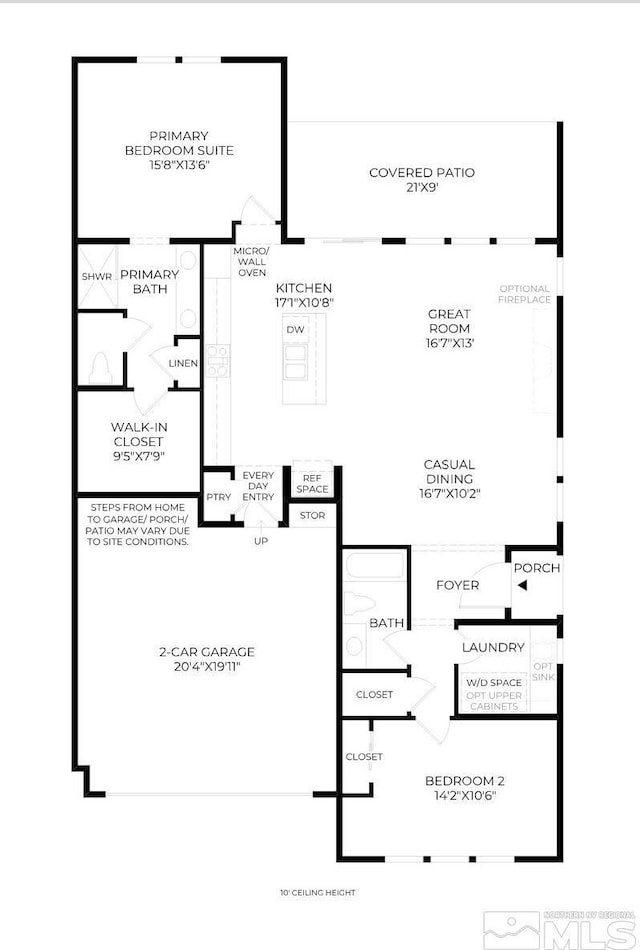 7393 Oakmont Ln, Sparks, NV 89441 - room layout