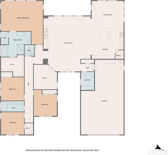 11641 Vista Park Dr, Sparks, NV 89441 - floor plan / room layout