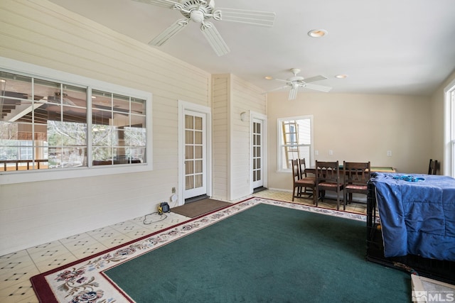 2266 W Washington St, Carson City, NV 89703 - view of patio / terrace featuring a ceiling fan
