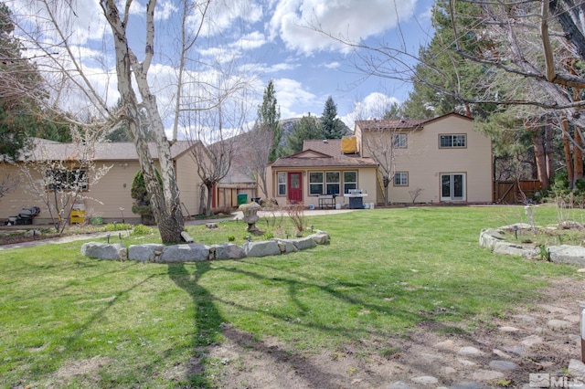 2266 W Washington St, Carson City, NV 89703 - rear view of house with a patio area