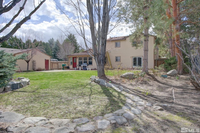 2266 W Washington St, Carson City, NV 89703 - view of yard featuring a patio area