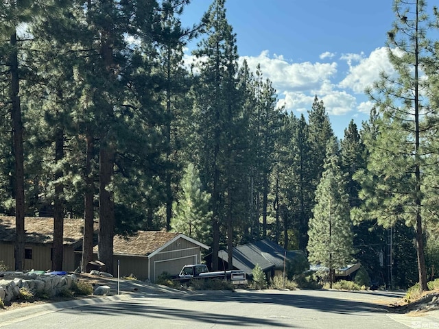 255 Sherwood Ct, Stateline, NV 89449 - view of asphalt road featuring curbs