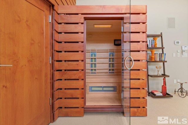 utilities featuring a sauna