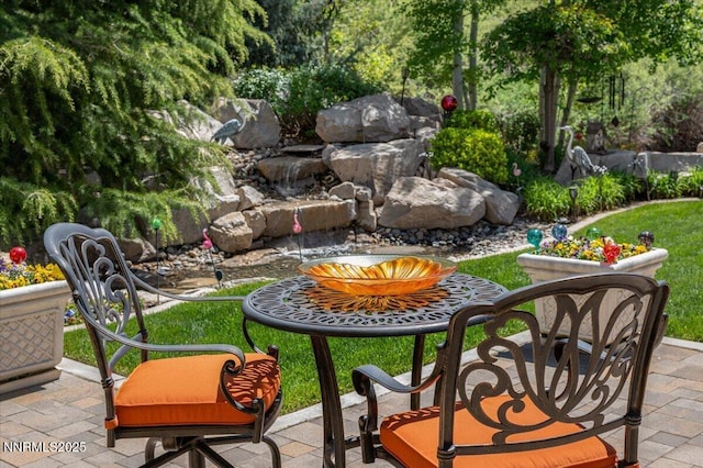 view of patio