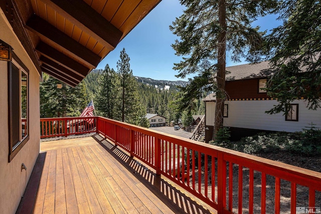 1348 Tirol Dr, Incline Village, NV 89451 - view of deck