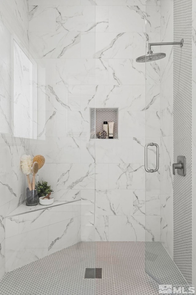 2375 N Harbor Cir, Reno, NV 89519 - full bath featuring a marble finish shower