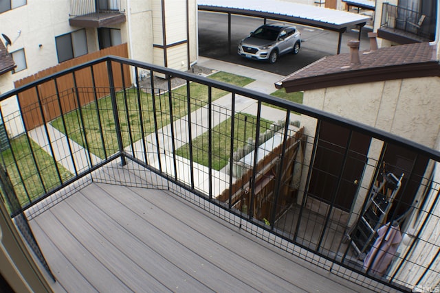 1754 Pinewood Dr Unit 14, Minden, NV 89423 - view of balcony