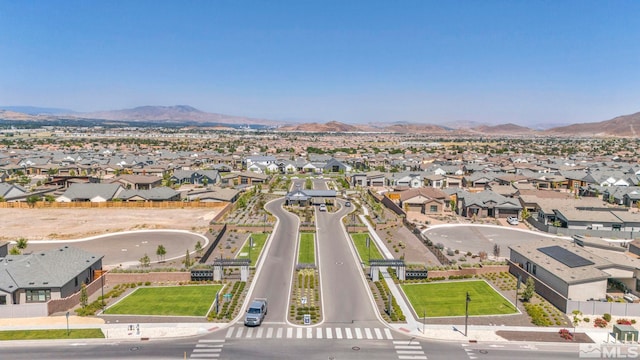 2277 White Clay Dr, Reno, NV 89521 - aerial perspective of suburban area featuring mountains