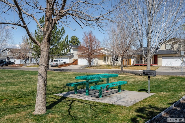 1342 Cahi Cir, Gardnerville, NV 89460 - view of property's community with a residential view and a yard