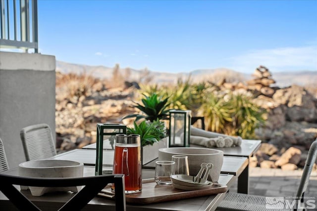 10241 Zuni Ridge Trl, Reno, NV 89511 - view of patio featuring outdoor dining area