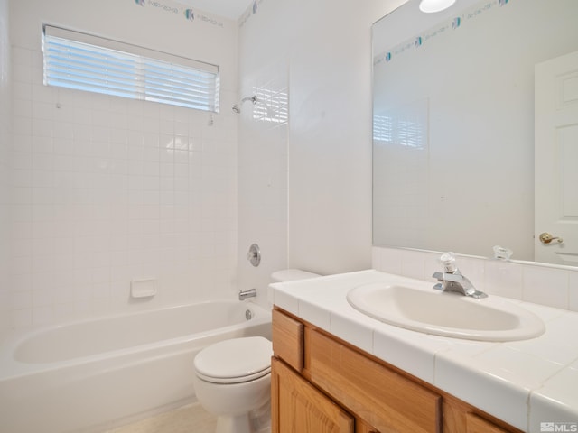 2976 Del Rio Ln, Minden, NV 89423 - full bath featuring  shower combination, toilet, and vanity