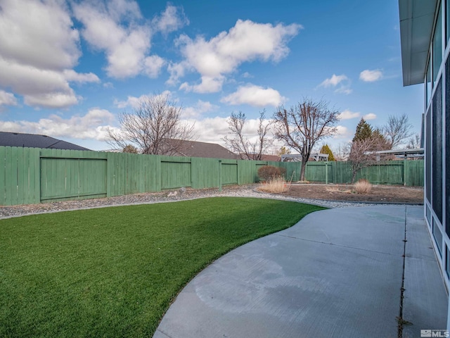 2976 Del Rio Ln, Minden, NV 89423 - view of yard with a patio