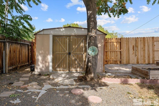 1180 Xman Way, Sparks, NV 89431 - view of shed with a fenced backyard
