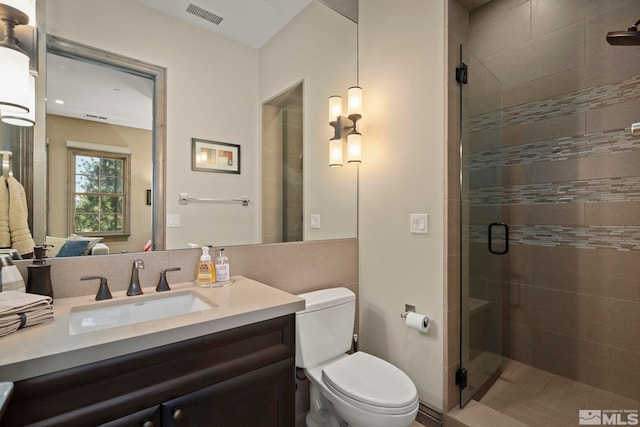 20588 Chanson Way, Reno, NV 89511 - bathroom with a shower stall, toilet, and vanity