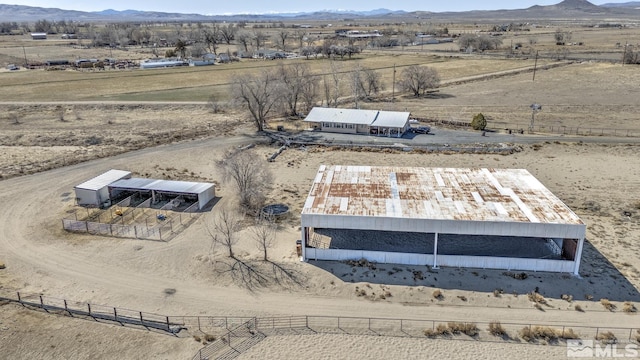 75 Bench Rd, Fallon, NV 89406 - view of rural area featuring a mountainous background and a desert landscape