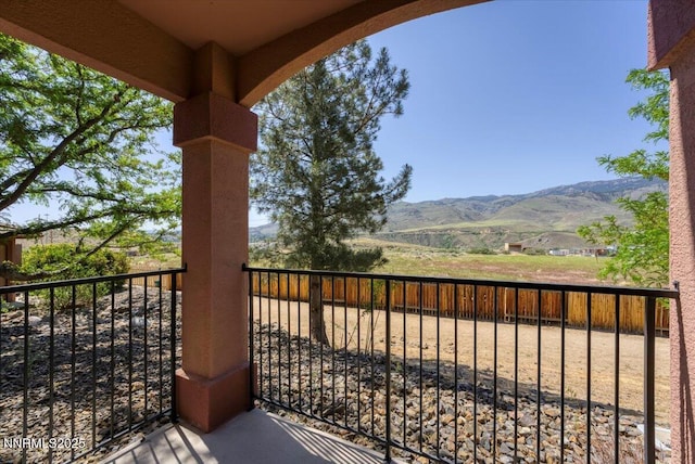 6850 Sharlands Ave Unit U1122, Reno, NV 89523 - balcony with a mountain view
