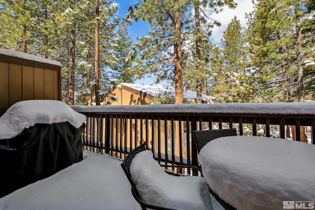 114 Angora Ct Unit A, Zephyr Cove, NV 89448 - view of deck