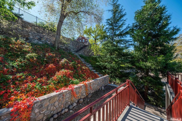 600 Island Ave, Reno, NV 89501 - view of yard featuring stairs and fence