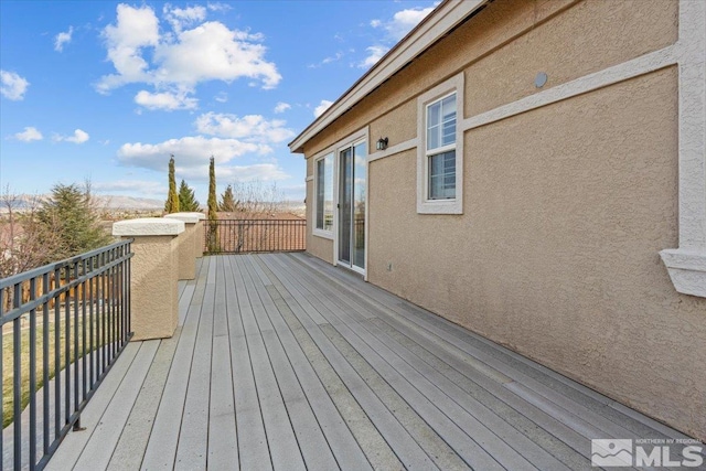 6131 Axis Dr, Sparks, NV 89436 - view of wooden deck