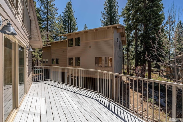 820 Oriole Way Unit 51, Incline Village, NV 89451 - view of wooden deck