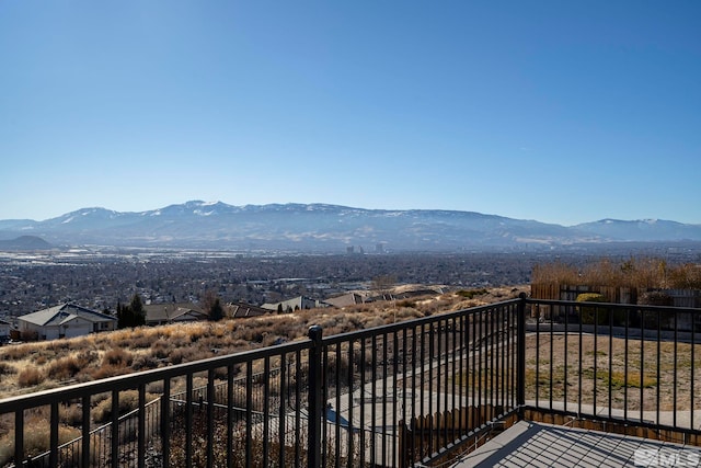 2191 Talladega Ct, Sparks, NV 89436 - balcony featuring a mountain view