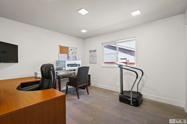 920 Pinebrook Rd, Reno, NV 89509 - office featuring wood finished floors and baseboards