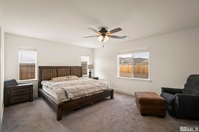 1981 Lanstar Dr, Sparks, NV 89441 - bedroom with carpet, ceiling fan, and baseboards