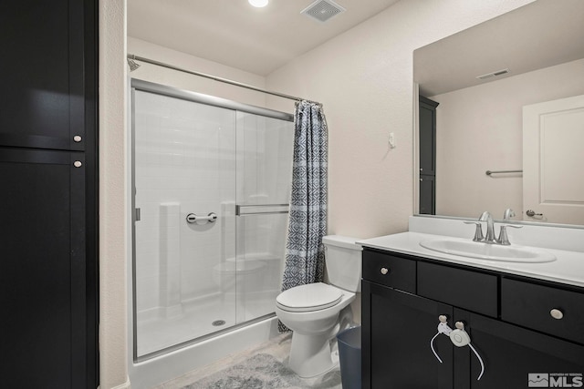1981 Lanstar Dr, Sparks, NV 89441 - bathroom with a stall shower, toilet, and vanity