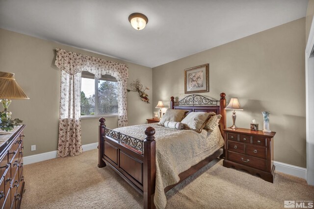 5140 Belsera Ct, Reno, NV 89519 - bedroom featuring light colored carpet and baseboards