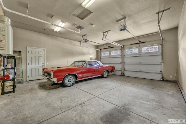 5140 Belsera Ct, Reno, NV 89519 - garage with a garage door opener and gas water heater