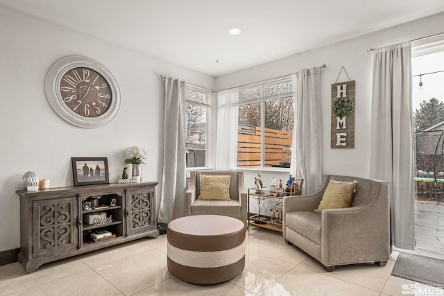 9745 Stone Vista Ct, Reno, NV 89506 - living area with tile patterned flooring and recessed lighting