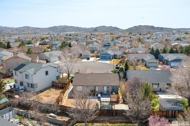 9745 Stone Vista Ct, Reno, NV 89506 - aerial perspective of suburban area featuring mountains
