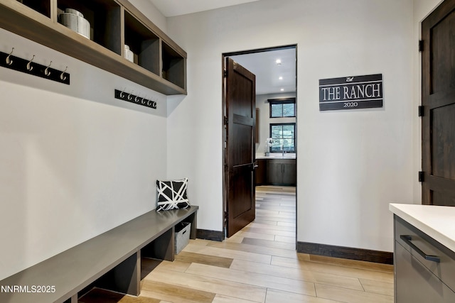 6372 Mormon Tea Way, Reno, NV 89511 - mudroom with light wood finished floors and recessed lighting