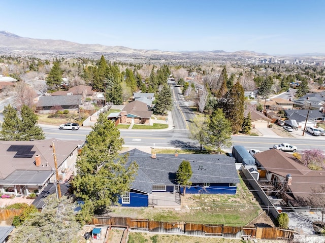 3390 Cashill Blvd, Reno, NV 89509 - aerial view of residential area featuring mountains