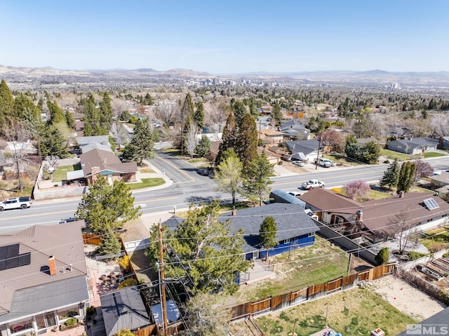 3390 Cashill Blvd, Reno, NV 89509 - aerial perspective of suburban area with mountains