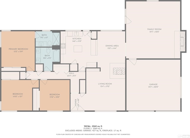 3390 Cashill Blvd, Reno, NV 89509 - property floor plan