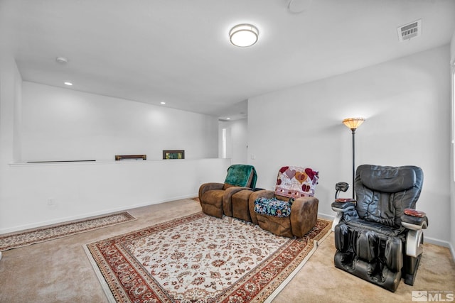 2248 Musselshell Dr, Sparks, NV 89436 - living area featuring carpet floors, baseboards, and recessed lighting