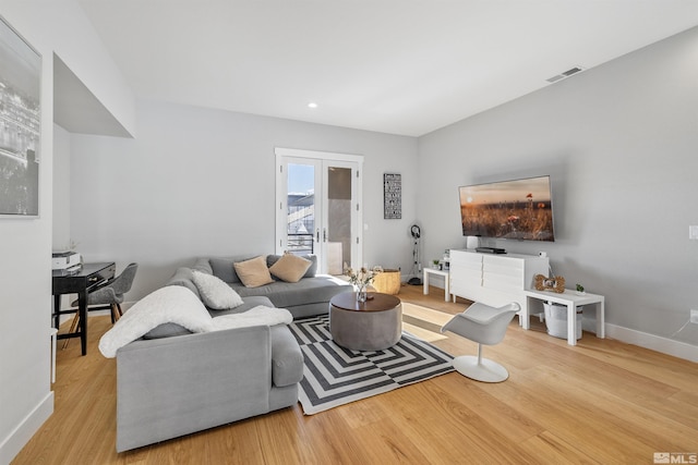 5424 Side Saddle Trl, Reno, NV 89511 - living room featuring wood finished floors, baseboards, and recessed lighting