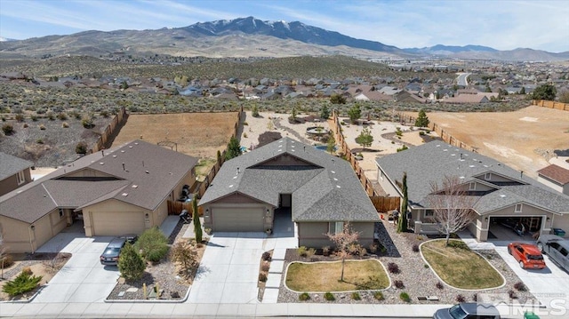 8555 Spearhead Way, Reno, NV 89506 - aerial view of residential area with mountains