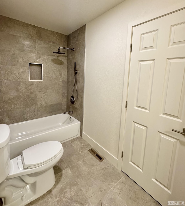 3003 Alcorn Rd, Fallon, NV 89406 - full bath featuring toilet, washtub / shower combination, and baseboards