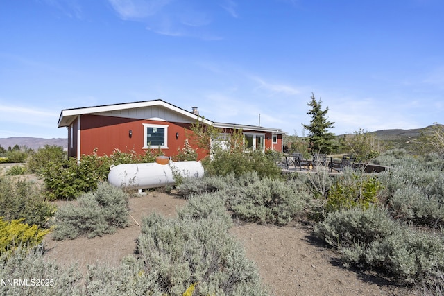 15900 Curtis Ln, Reno, NV 89511 - view of front of property with a mountain view and french doors