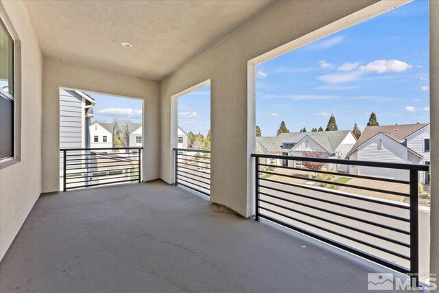 6103 S Pleasant Oak Trl, Reno, NV 89511 - balcony featuring a residential view