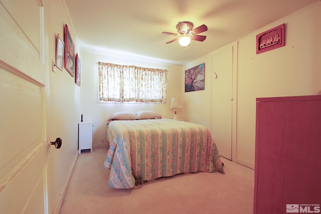 608 A St, Mina, NV 89422 - bedroom featuring carpet flooring and ceiling fan