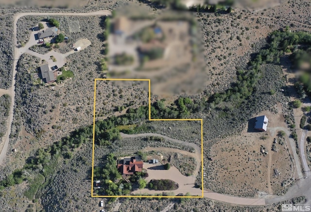4775 Mount Rose Hwy, Reno, NV 89511 - map / location featuring property parcel outlined