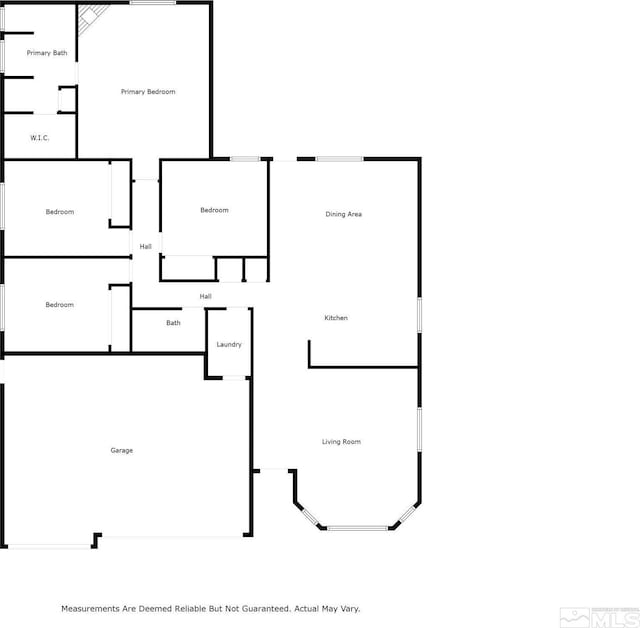 1343 White Bluffs Cir, Fernley, NV 89408 - property floor plan