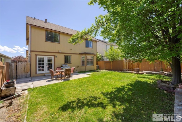 1280 O Callaghan Dr, Sparks, NV 89434 - back of house with french doors and a patio